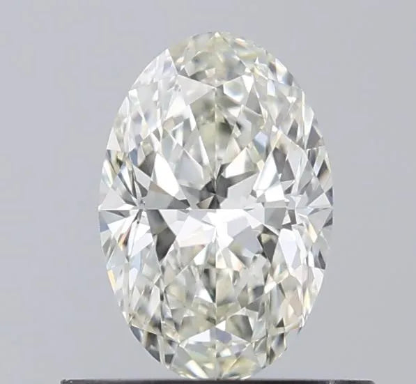 0.50ct Oval Natural Diamond (Colour J, Clarity VVS2, Cut EX, IGI Certified)