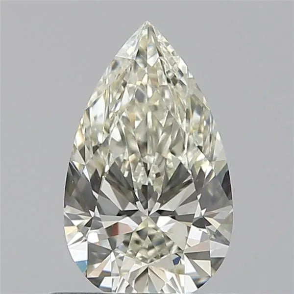 0.60ct Pear Natural Diamond (Colour J, Clarity VVS2, Cut VG, IGI Certified)