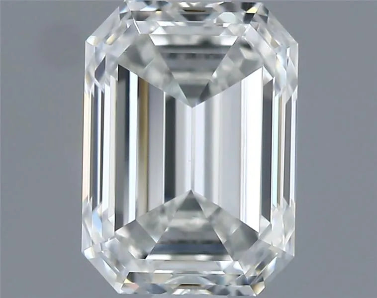 0.72ct Emerald Natural Diamond (Colour E, Clarity VVS2, GIA Certified)