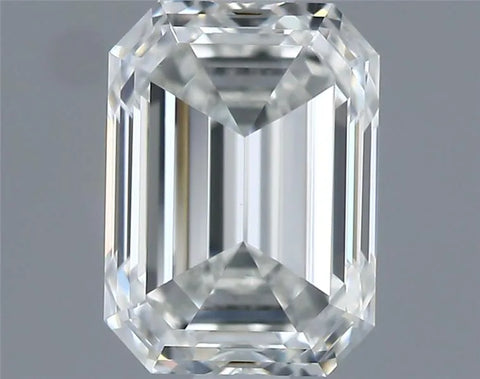 0.72ct Emerald Natural Diamond (Colour E, Clarity VVS2, GIA Certified)