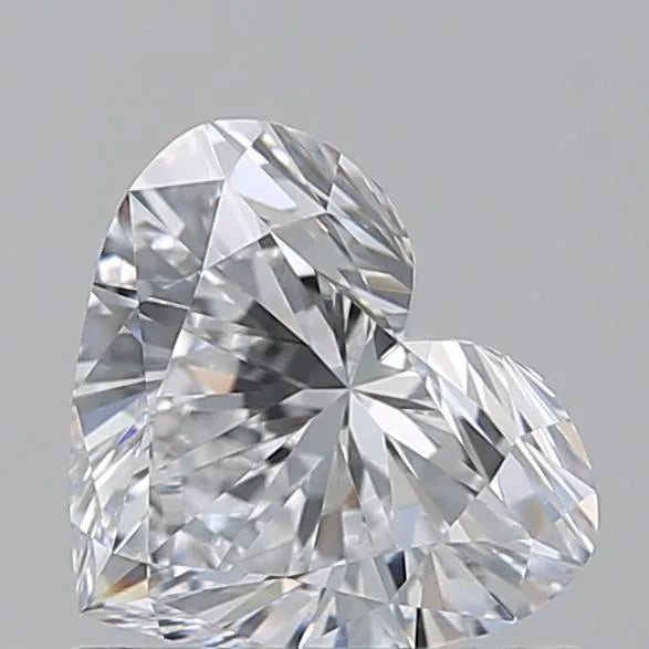 0.87ct Heart Natural Diamond (Colour D, Clarity IF, GIA Certified)