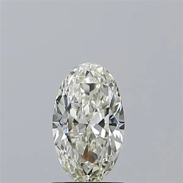 0.90ct Oval Natural Diamond (Colour J, Clarity IF, Cut VG, IGI Certified)