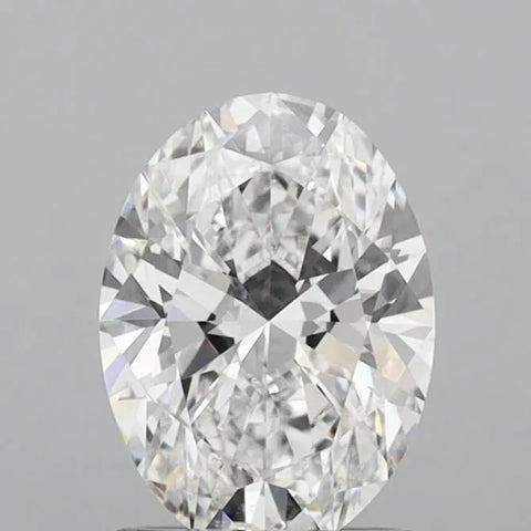 1.54ct Oval Lab Grown Diamond (Colour D, Clarity VVS2, IGI Certified)
