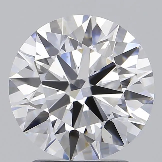 2.08ct Round Lab Grown Diamond (Colour E, Clarity IF, Cut ID, IGI Certified)