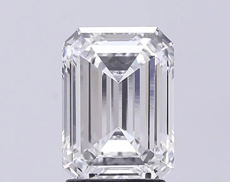 2.52ct Emerald Lab Grown Diamond (Colour E, Clarity VVS2, IGI Certified)