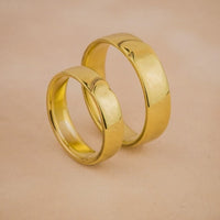 Set Verighete Heart din Aur 14K