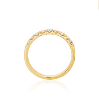 Inel din Aur Galben 14K cu Diamante