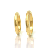 Set Verighete "AWASA" 14K Din Aur Galben