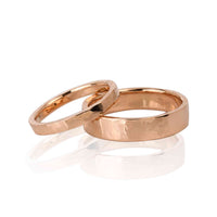 Set Verighete "AVA 2" 14K Din Aur Roz