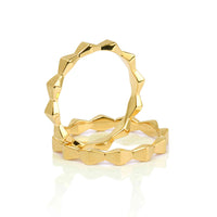 Set Verighete "INFINITY II" 14K Din Aur Galben