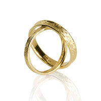 Set Verighete "Asu" 14K Din Aur Galben