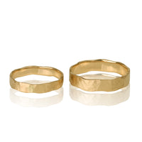Wedding ring set "SITO NEW" 14K Yellow Gold
