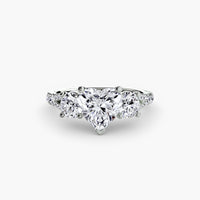 Three-Stone with Pavé Band 3