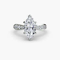 Solitaire with Pavé 3