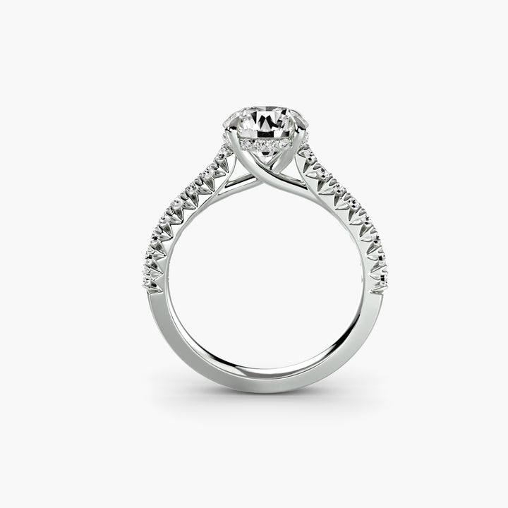 Solitaire with Pavé 5
