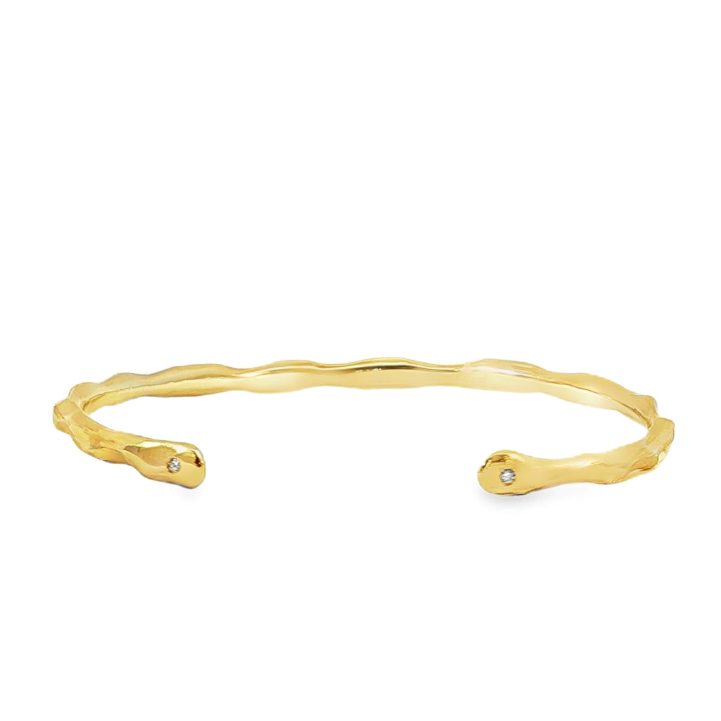 Brățară din Aur Galben 14K cu Diamante Naturale
