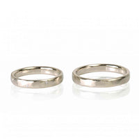 Set Verighete "GALIA" 14K Din Aur Alb Cu Diamante Naturale